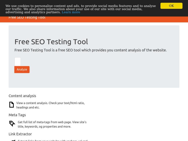 freeseotesting.com